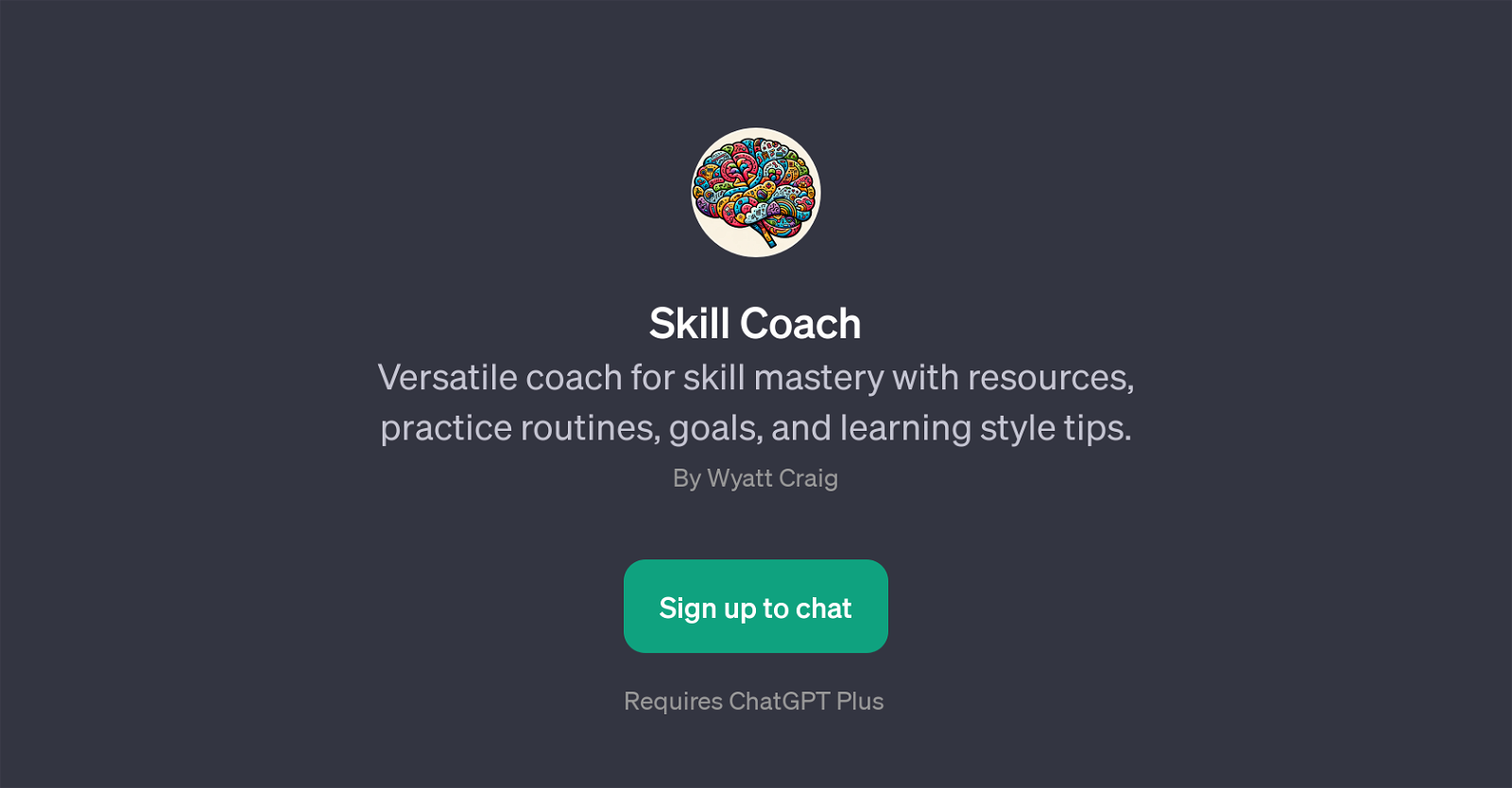 Skill Coach website