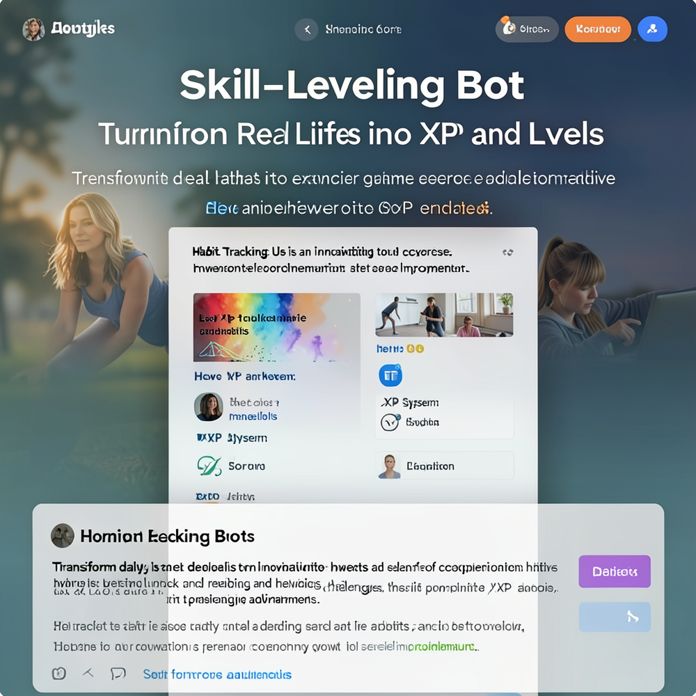 Skill‑Leveling Bot website