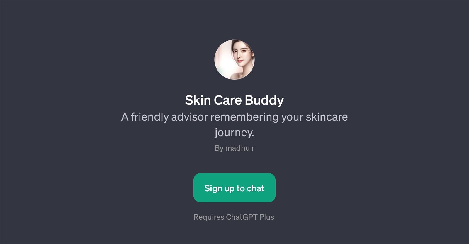Skin Care Buddy website