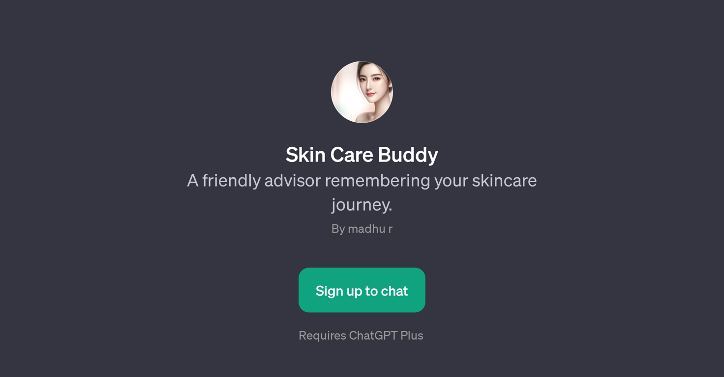 Skin Care Buddy website