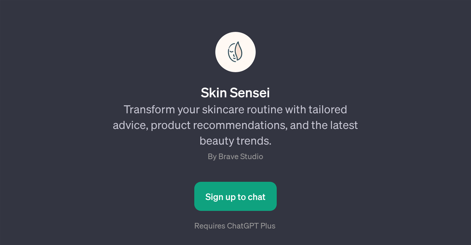 Skin Sensei website