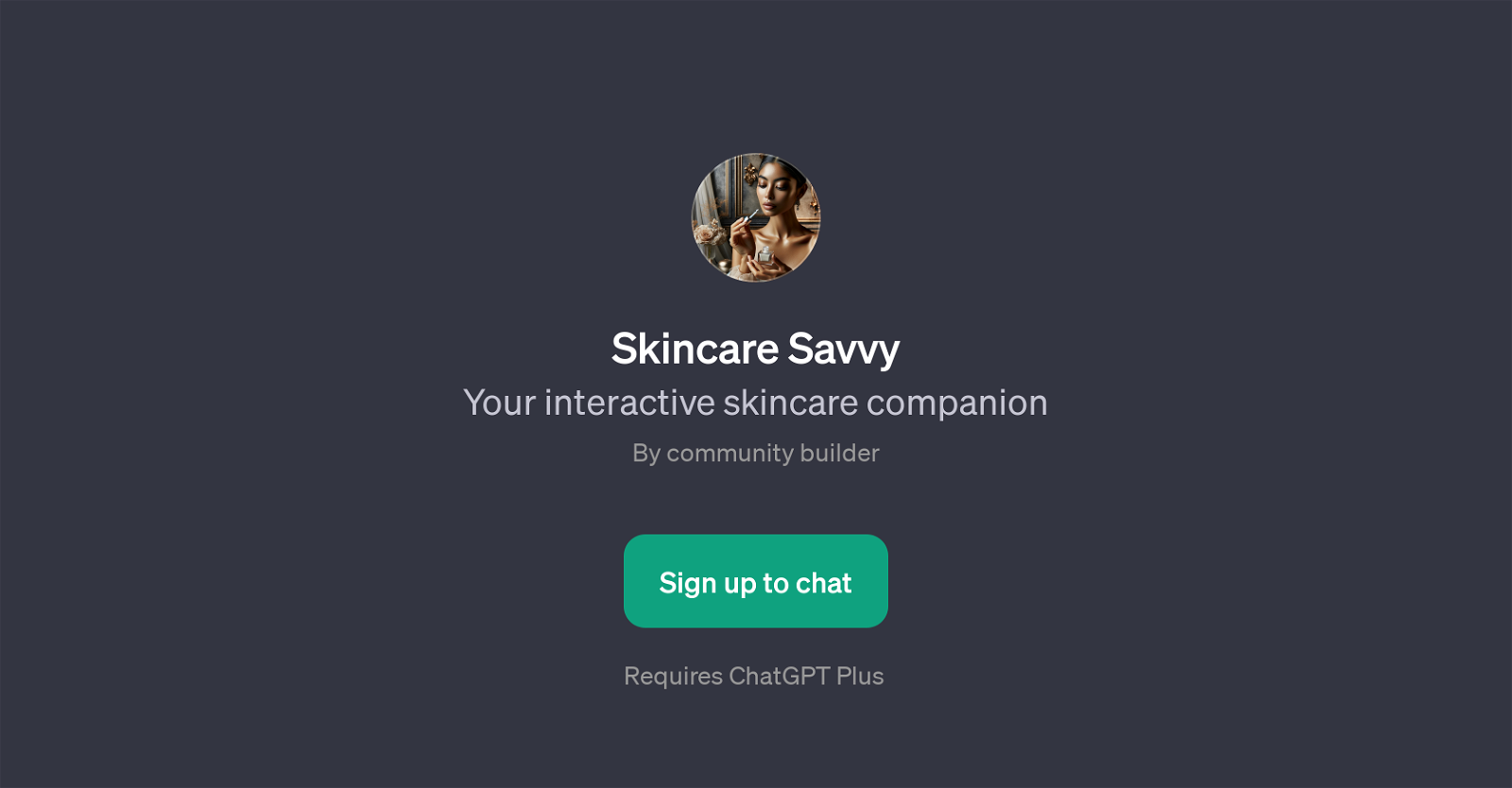 Skincare Savvy website
