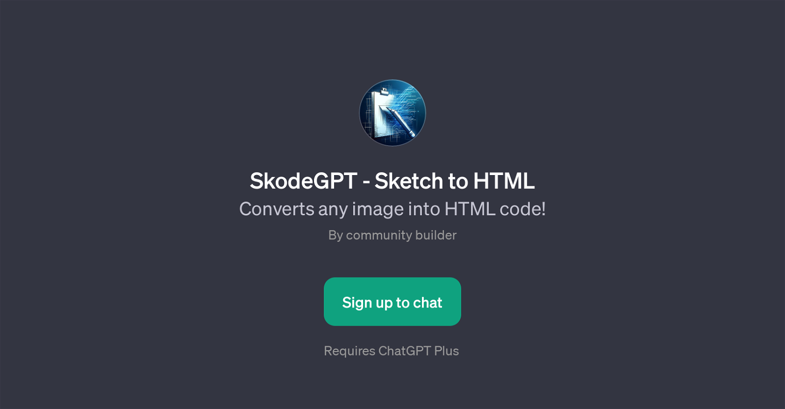 SkodeGPT website