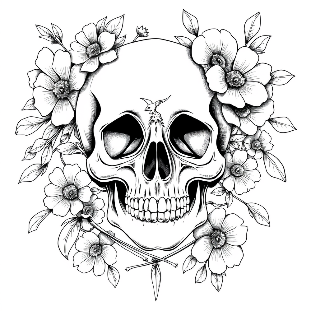skull art website