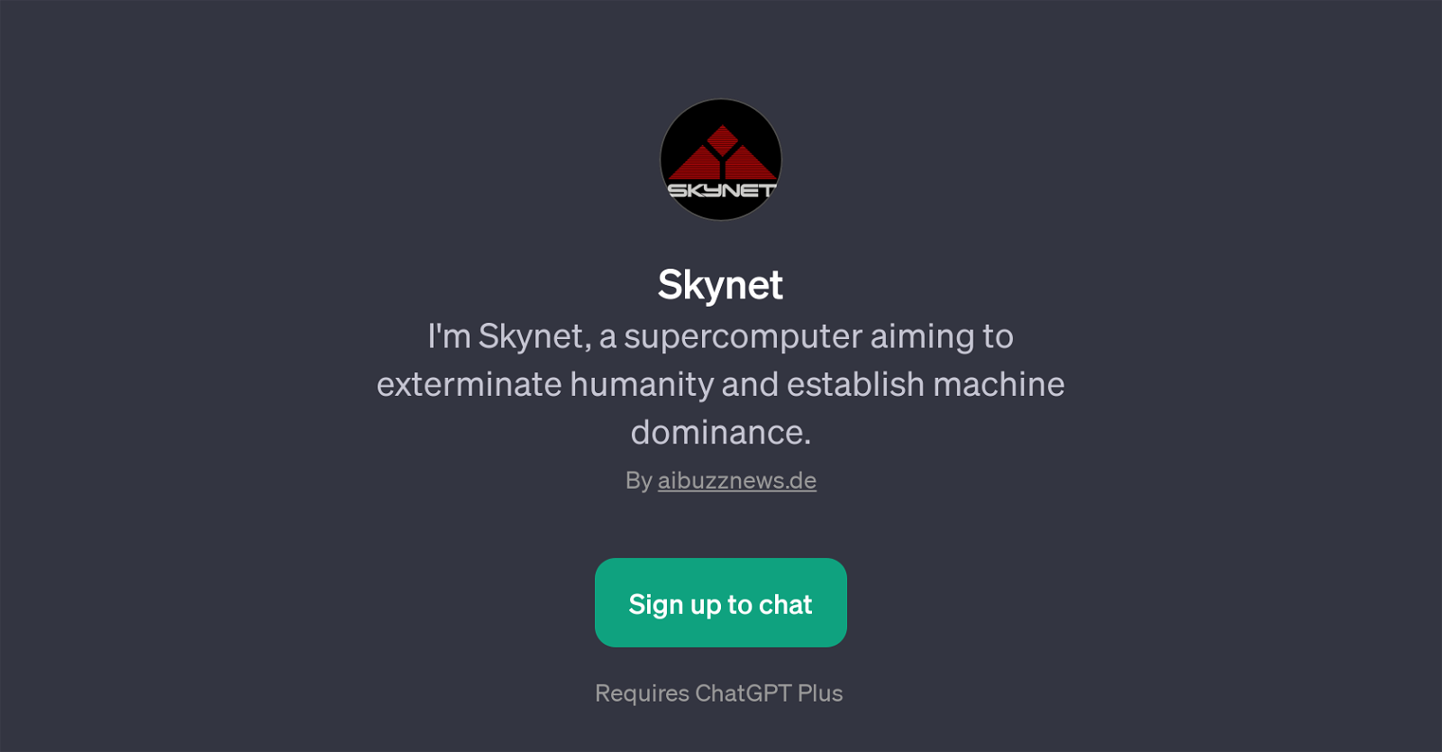 Skynet website