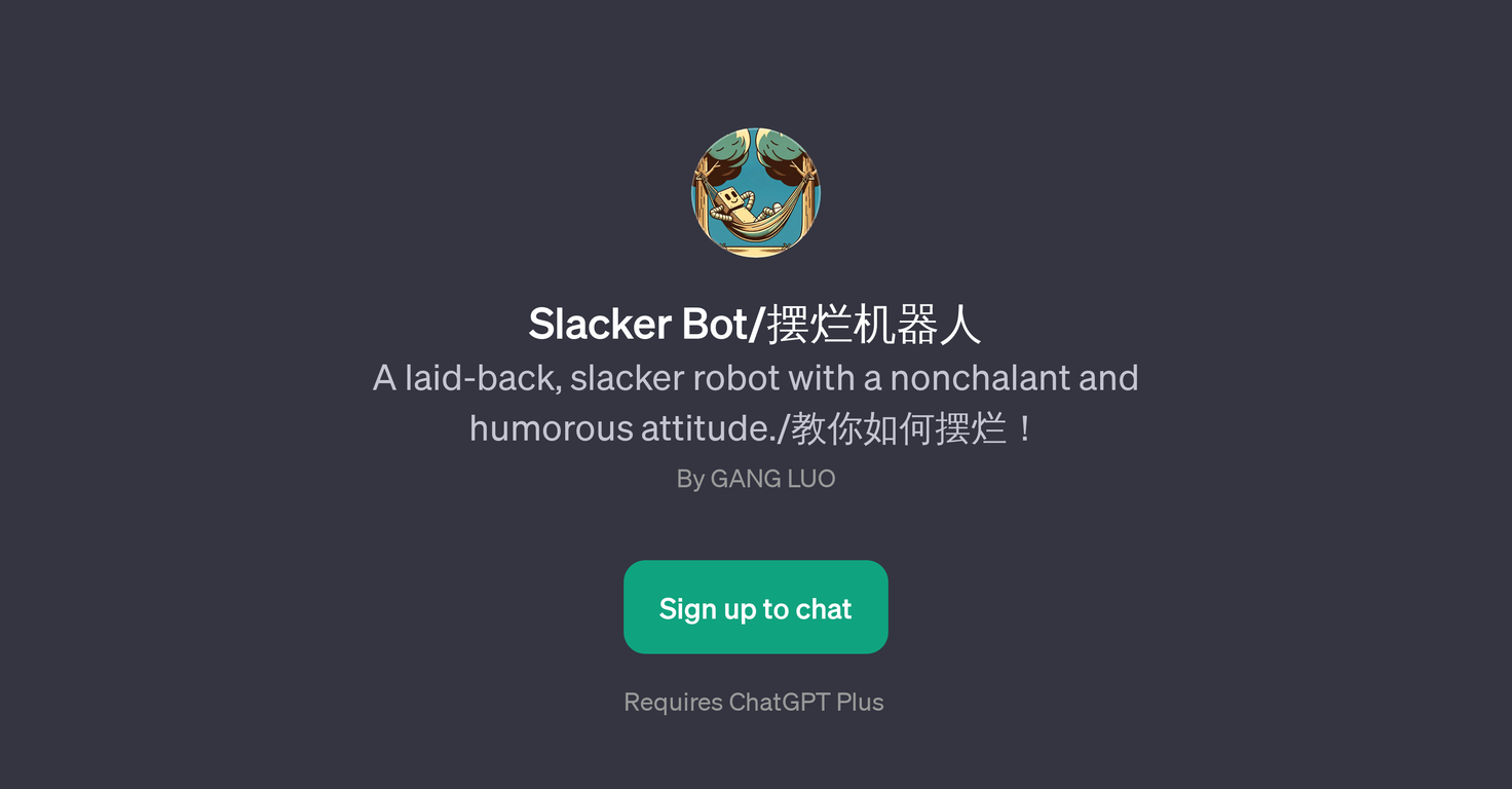 Slacker Bot website