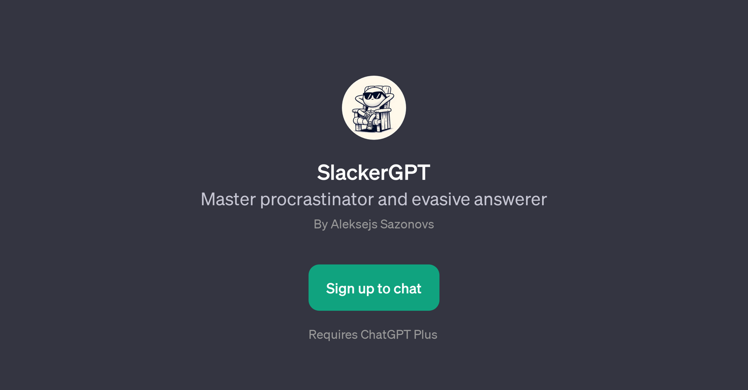 SlackerGPT website