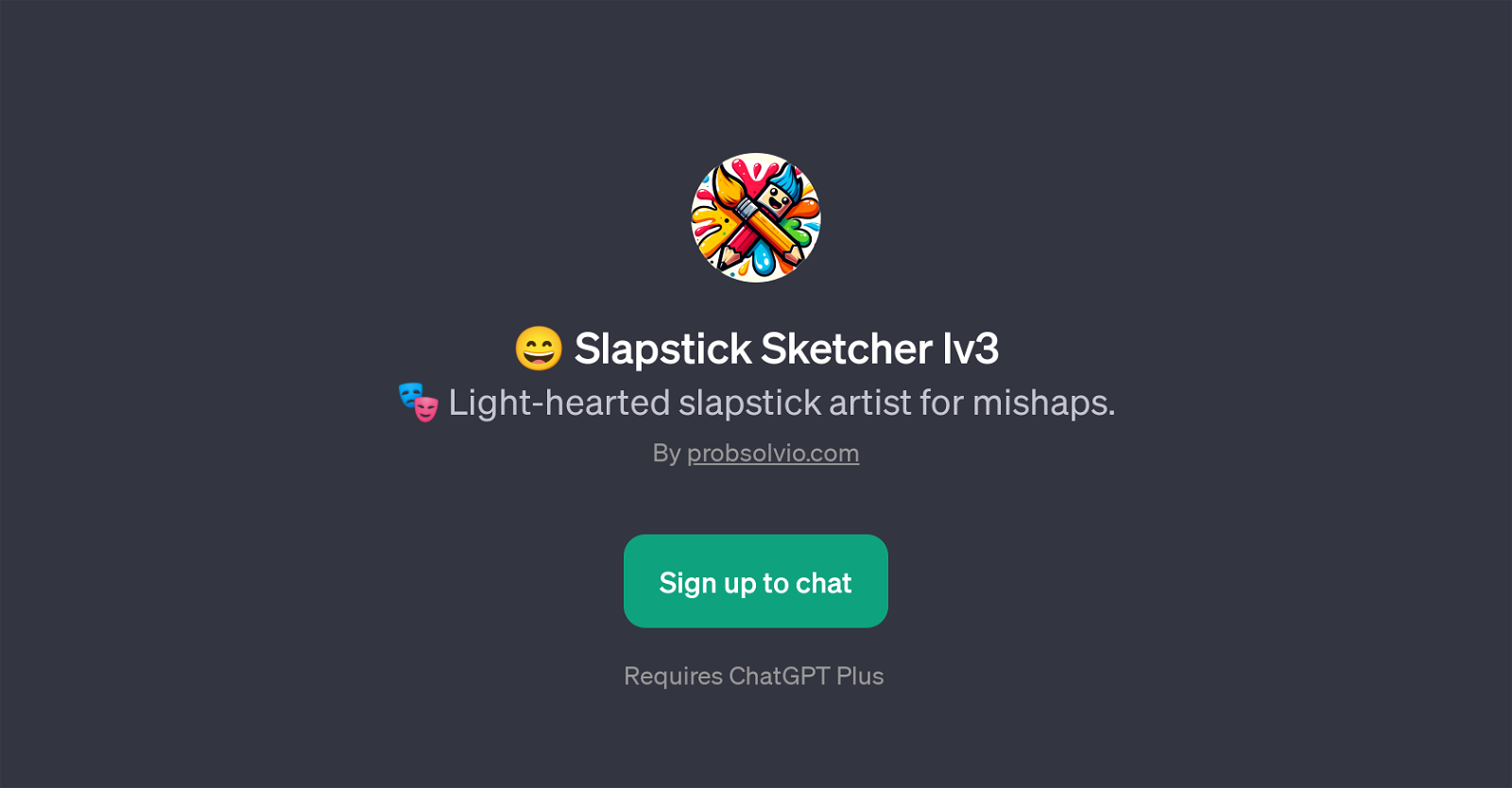 Slapstick Sketcher lv3 website