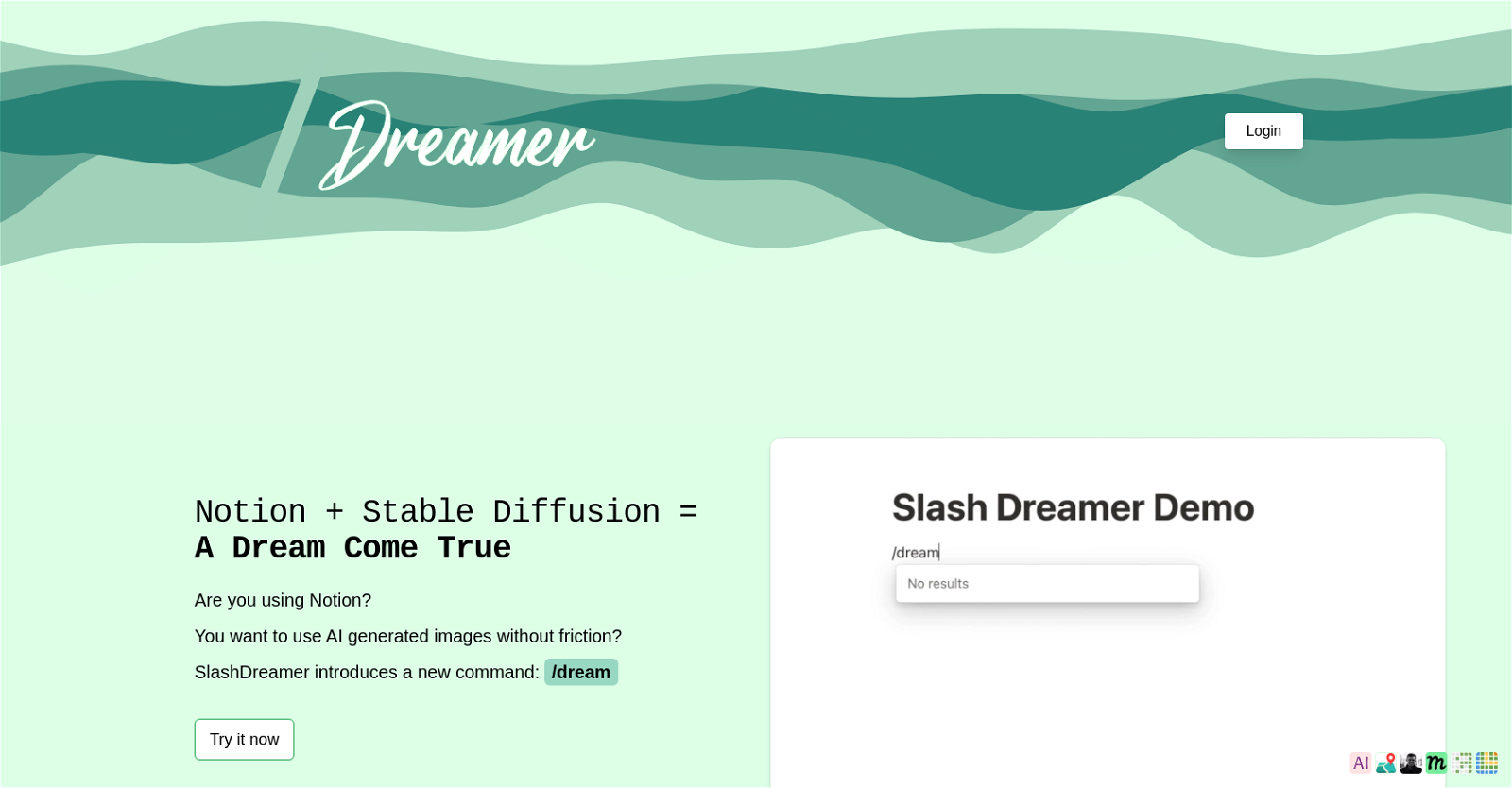 SlashDreamer website
