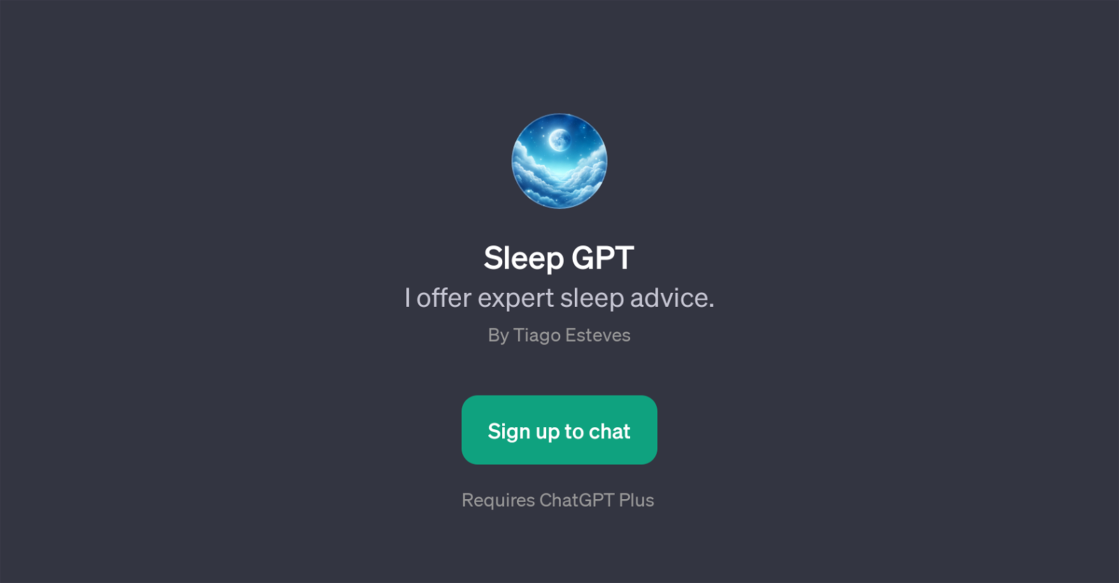 Sleep GPT website