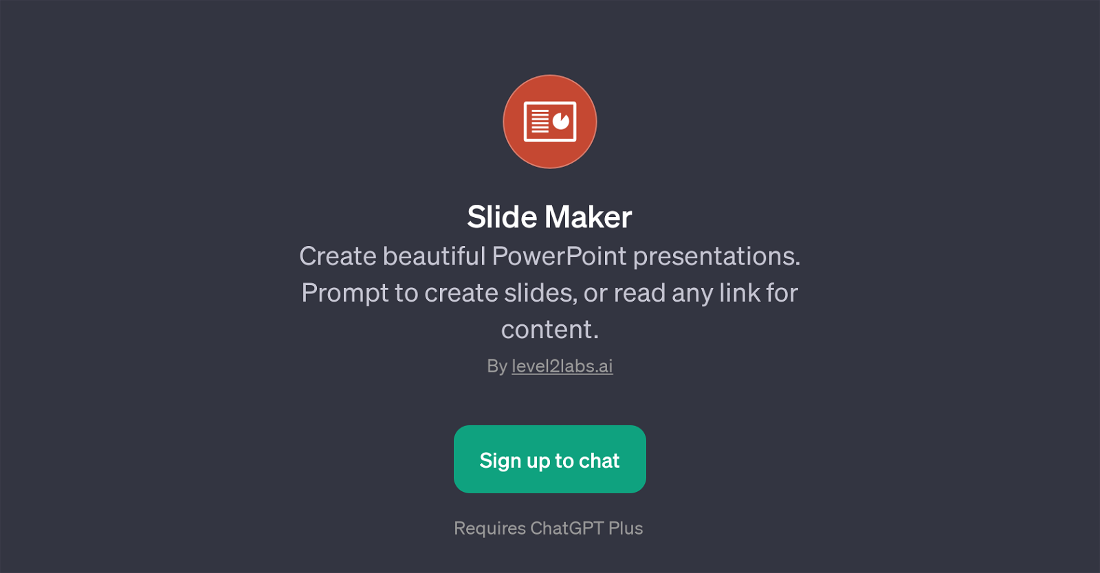 Slide Maker website