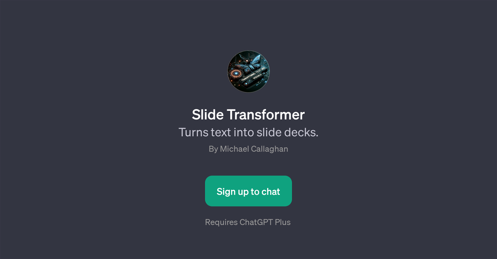 Slide Transformer website