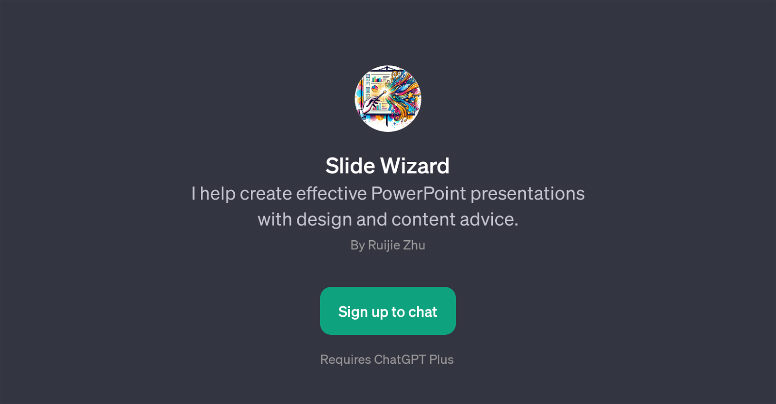 Slide Wizard website