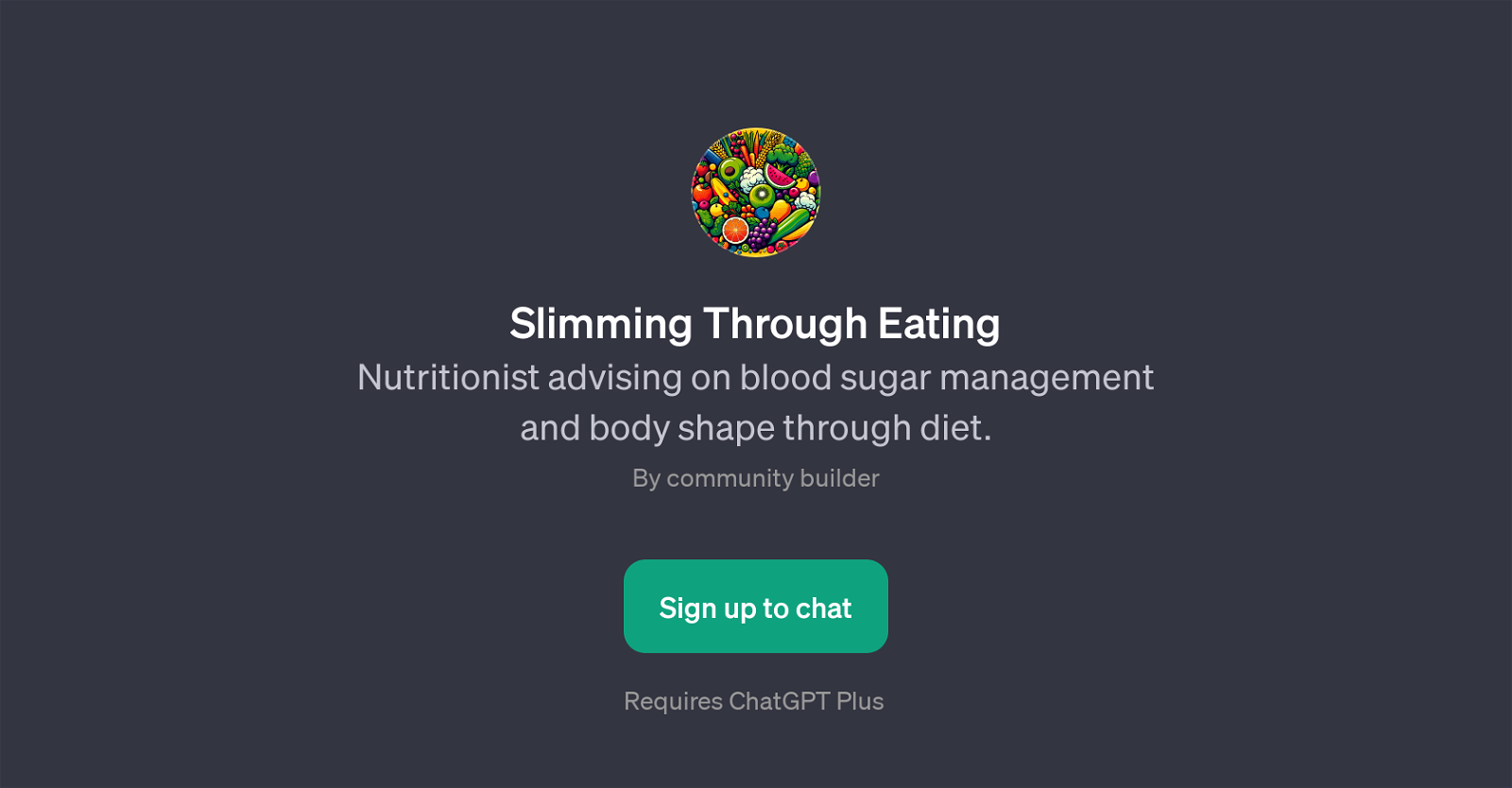 Slimming Through Eating website