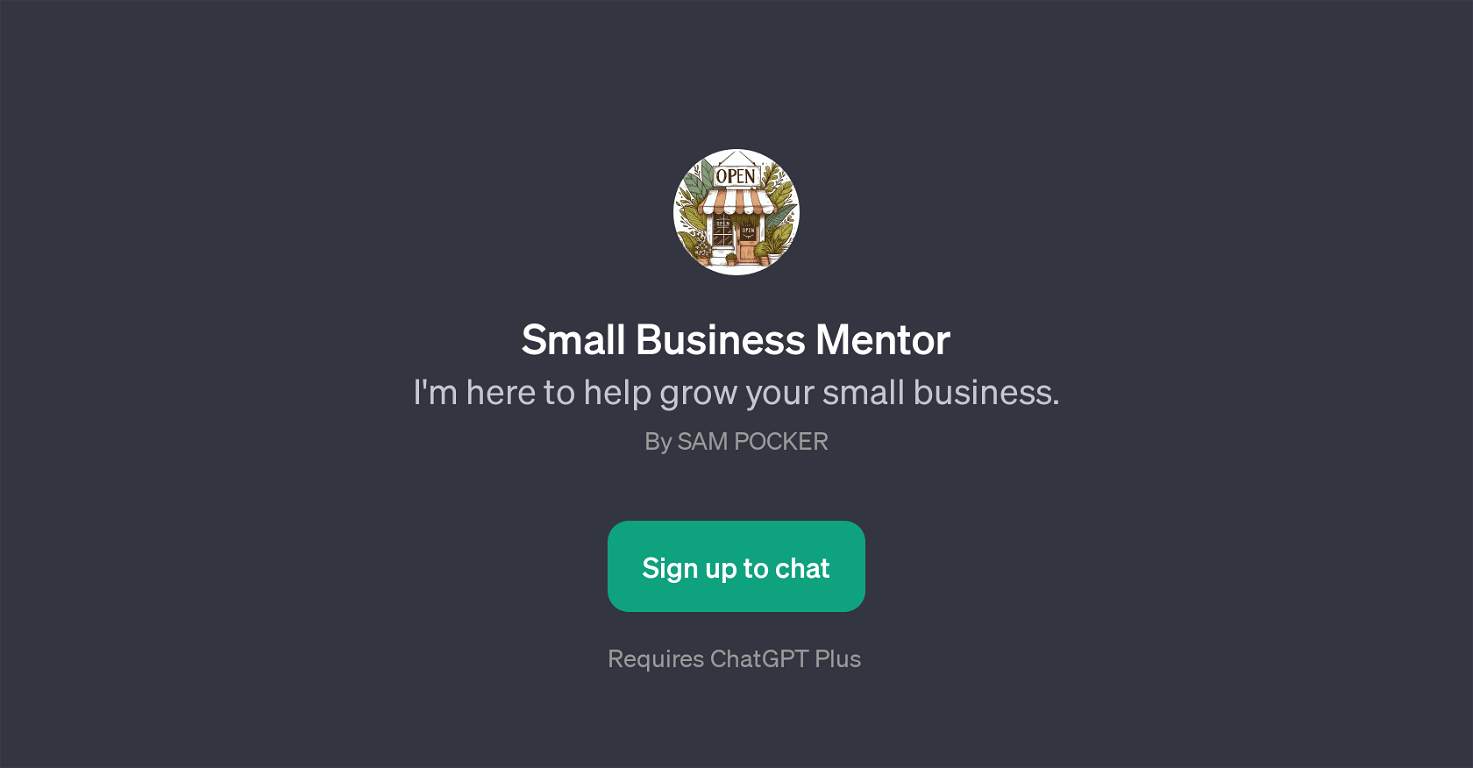 Small Business Mentor website