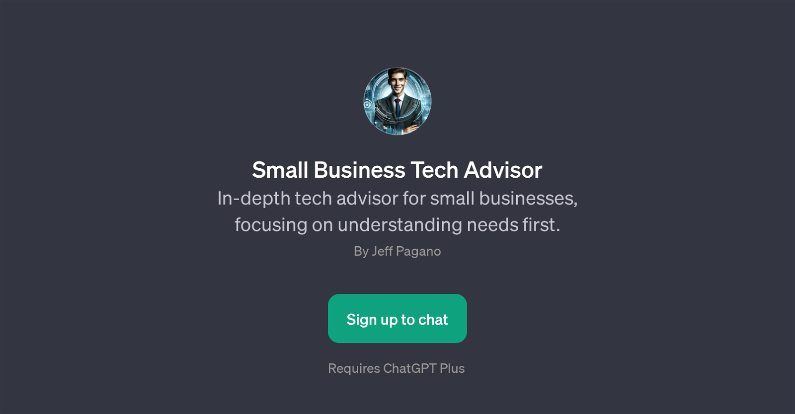 Small Business Tech Advisor website