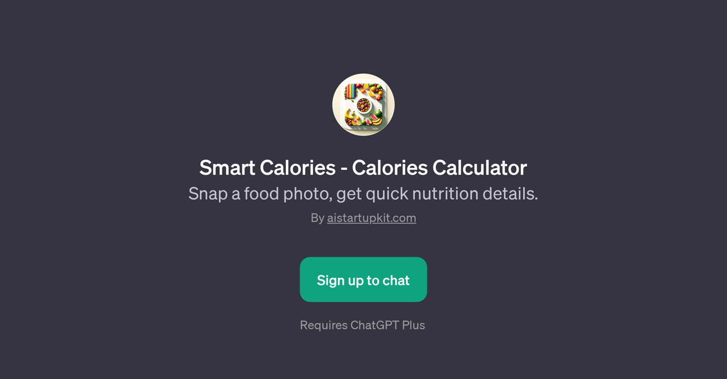 Smart Calories - Calories Calculator website