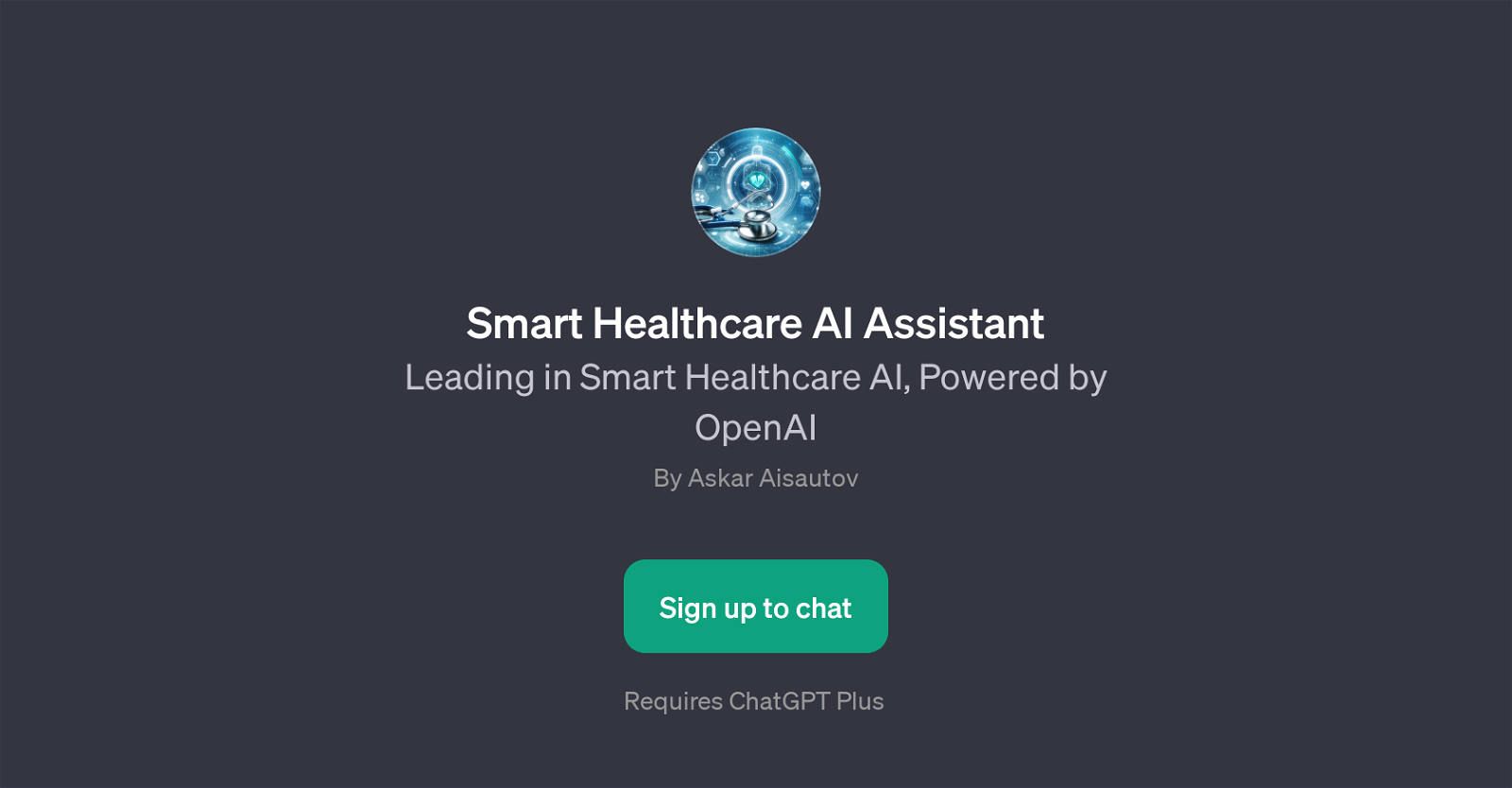 Smart Healthcare AI Assistant website