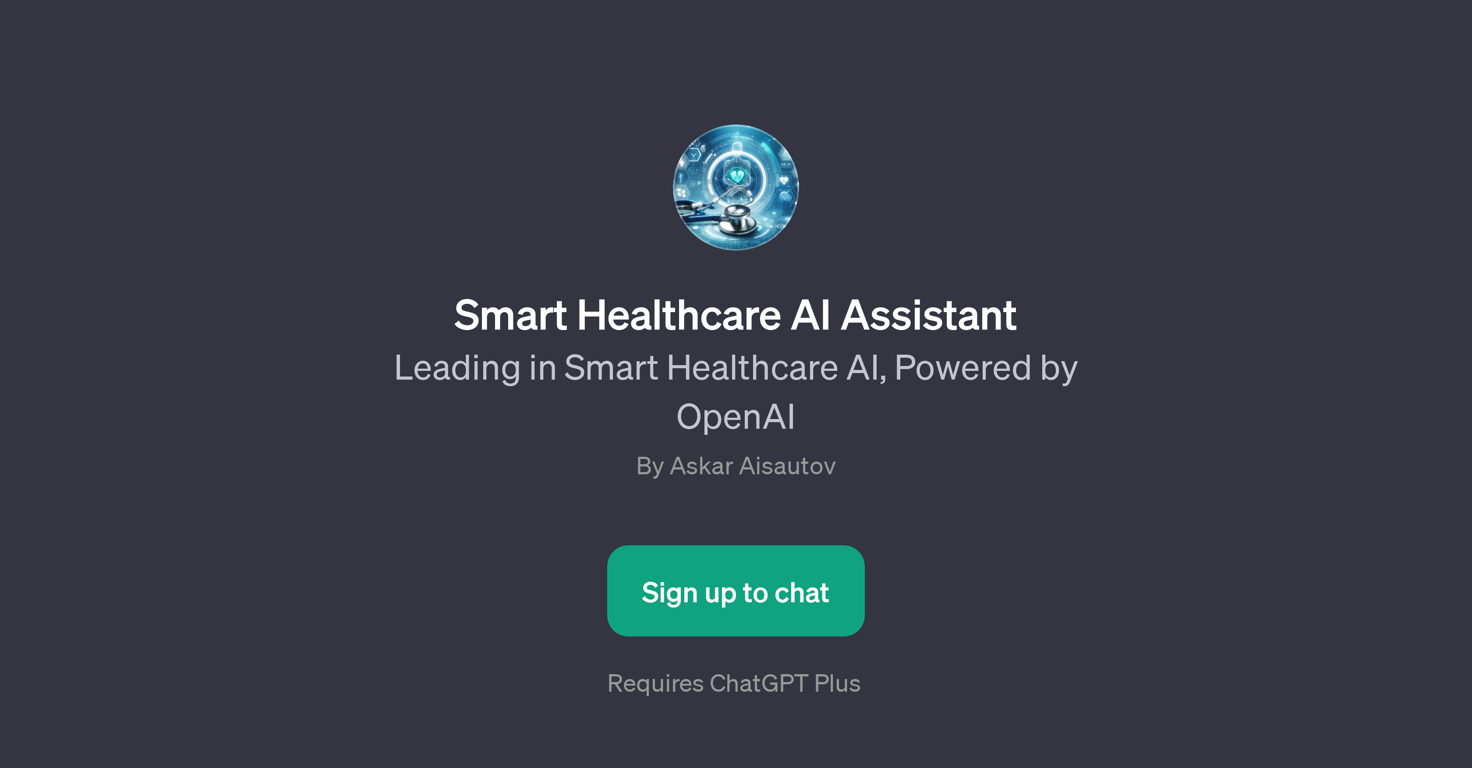 Smart Healthcare AI Assistant website