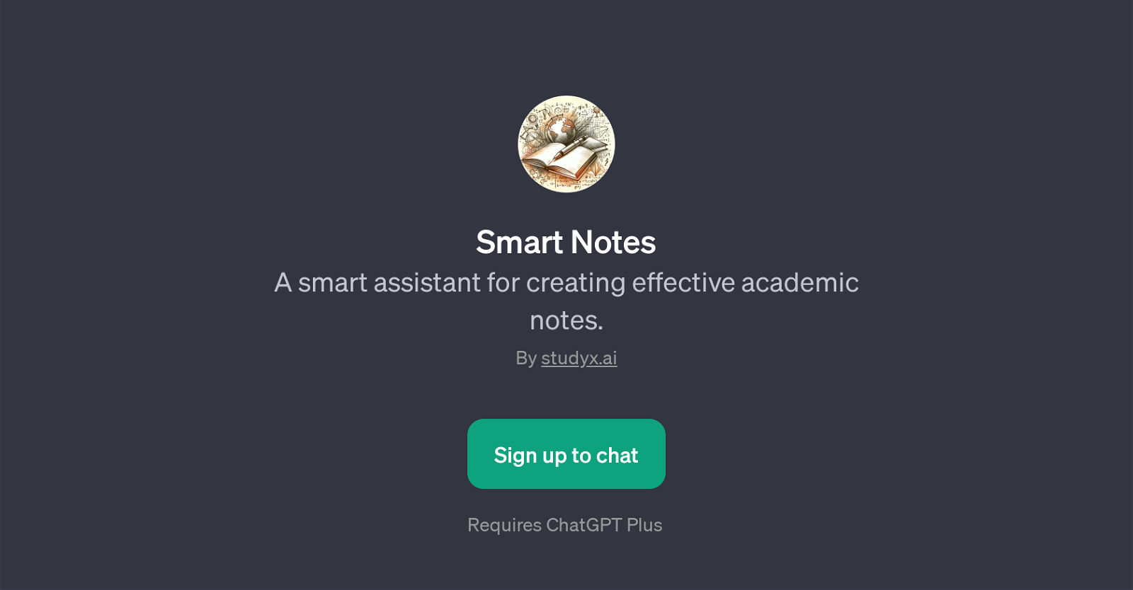 Smart Notes website