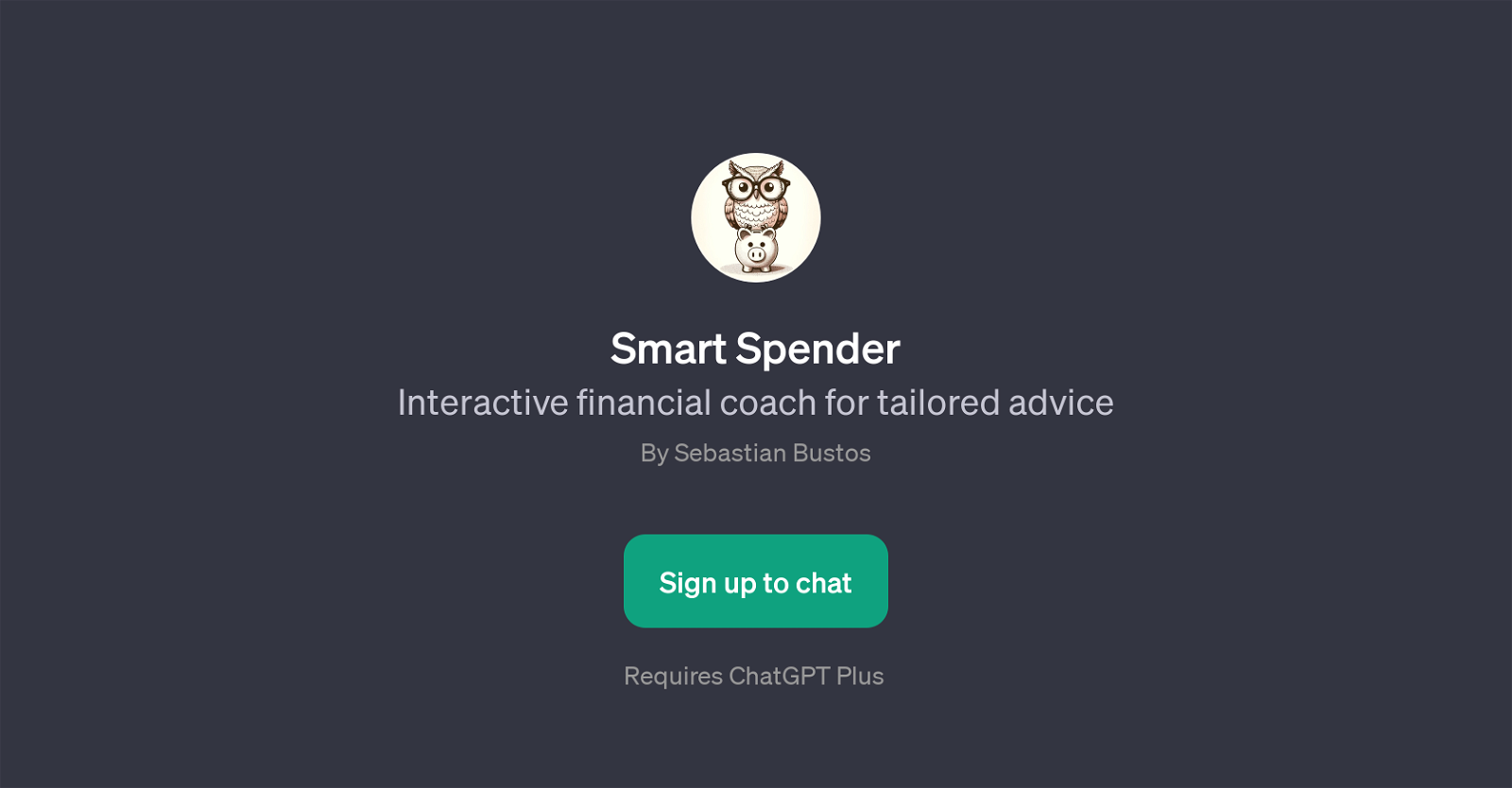 Smart Spender website