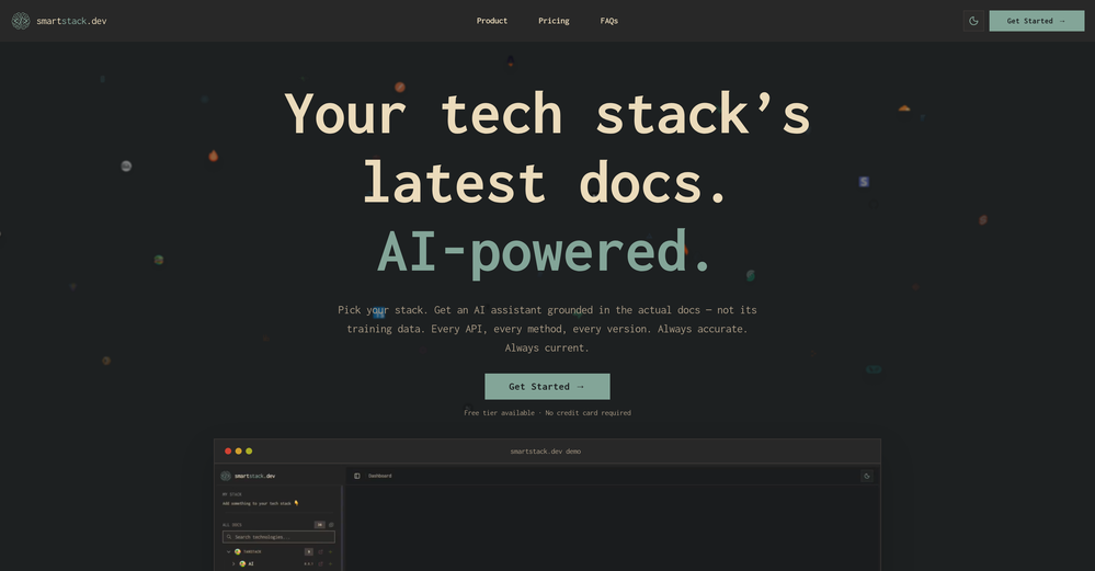 Smart Stack website