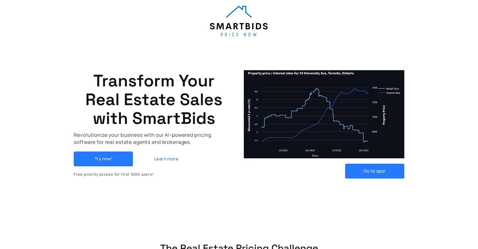 Smartbids website