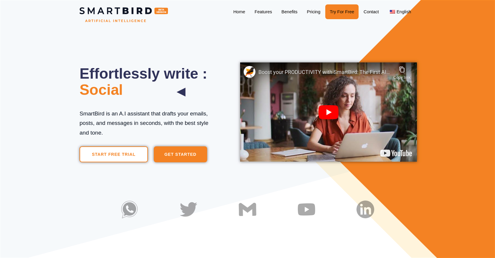 SmartBird website