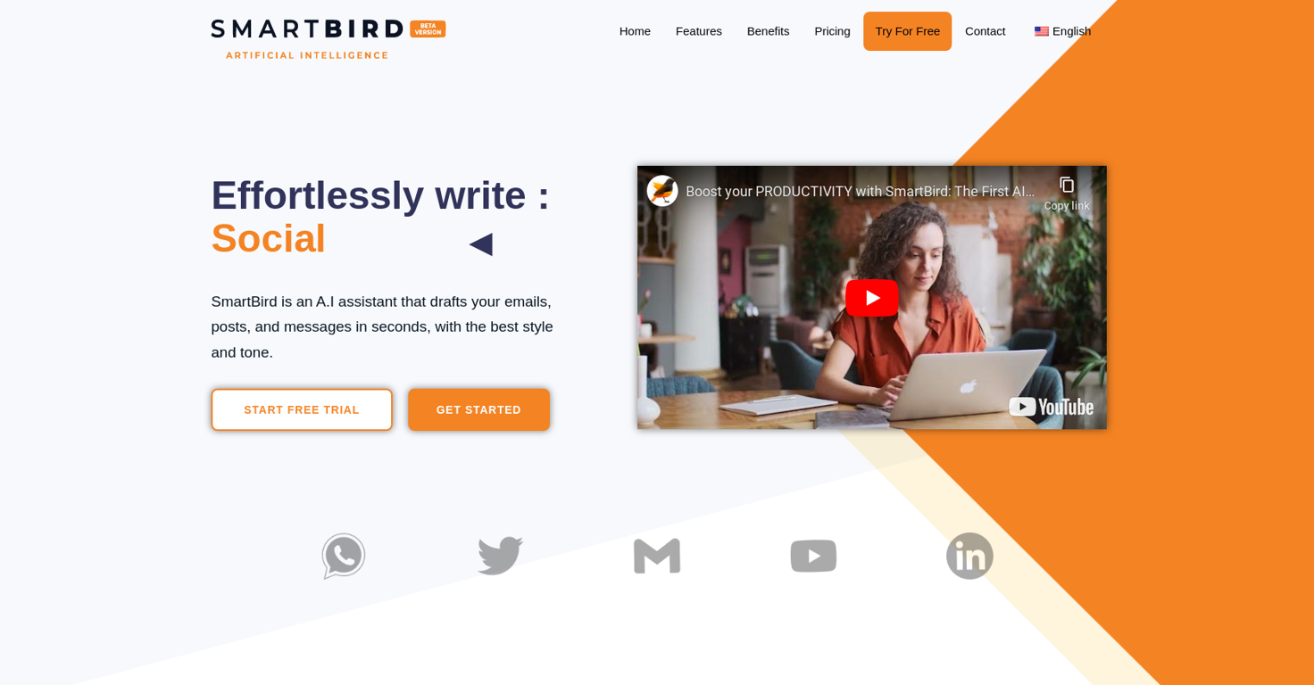 SmartBird website