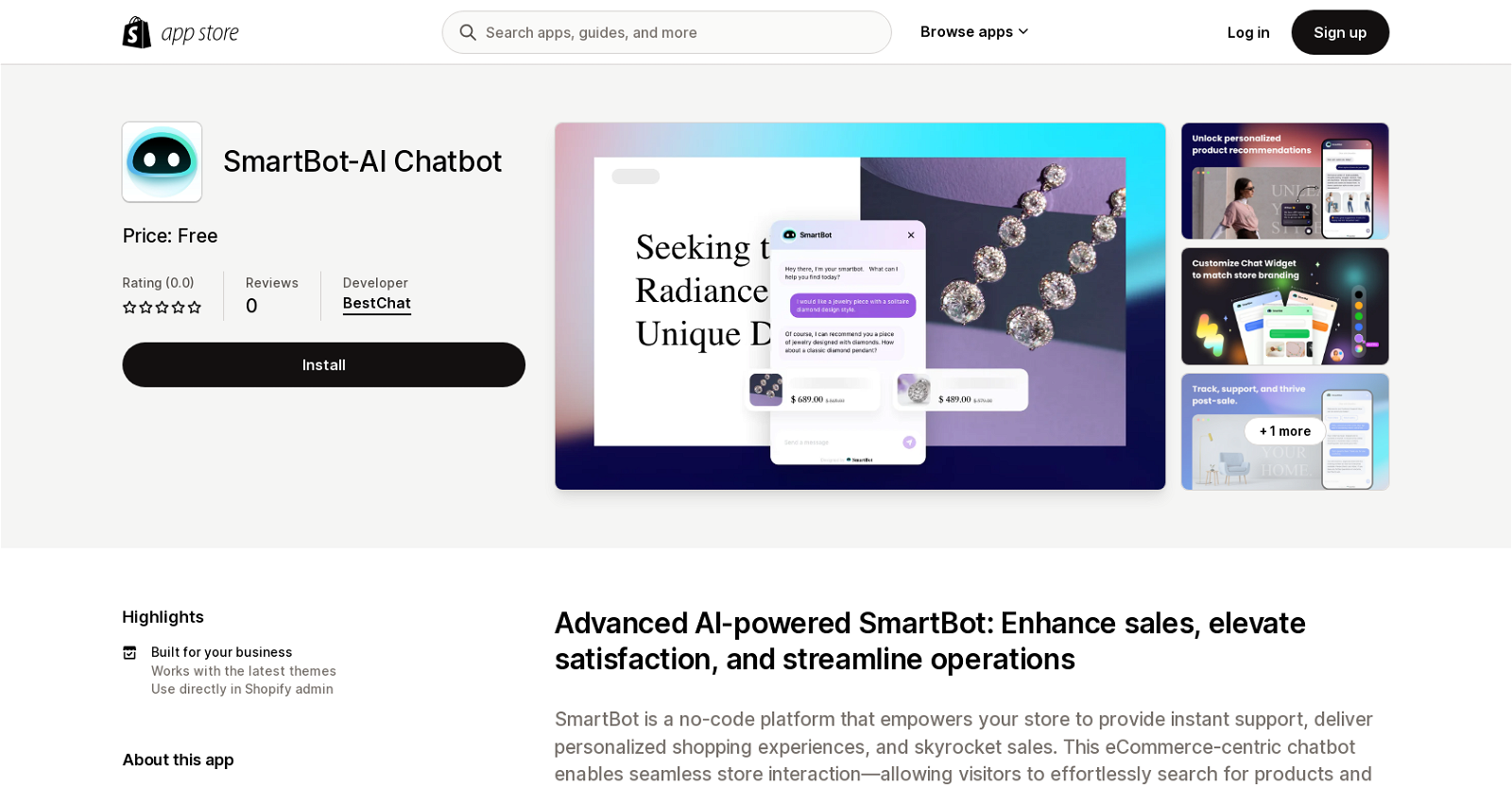 SmartBot website