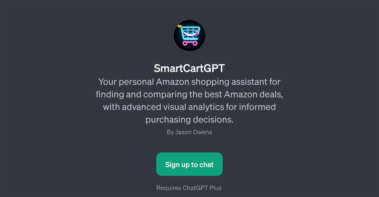 SmartCartGPT website