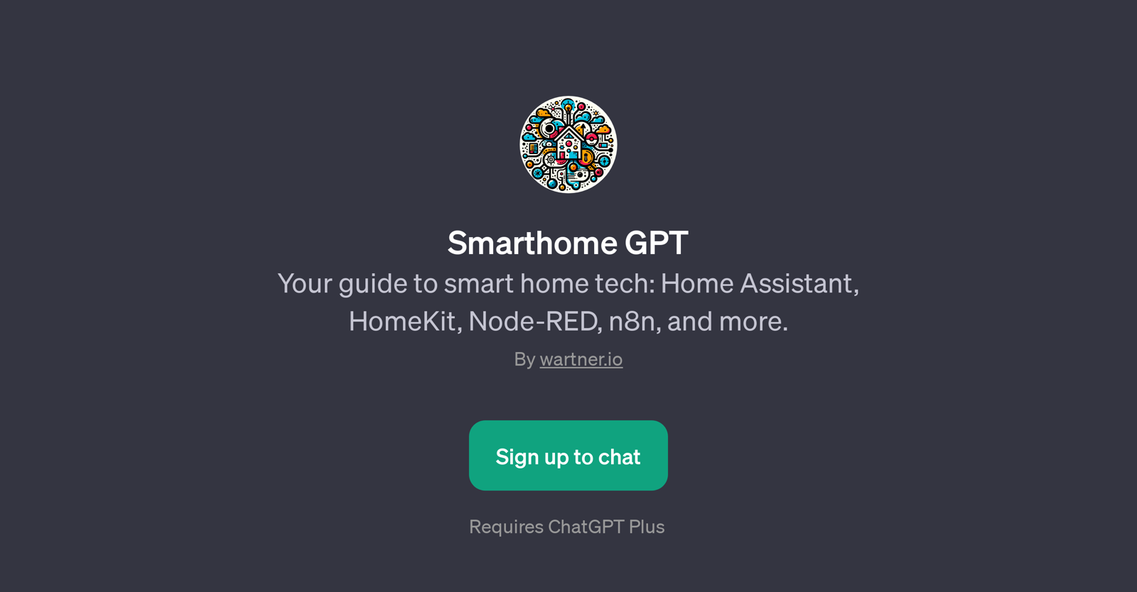Smarthome GPT website