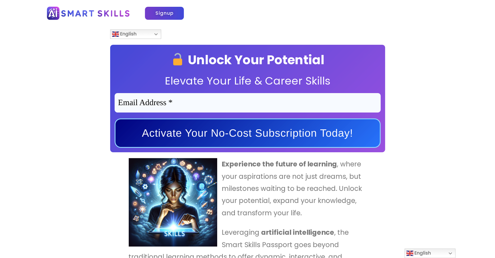 SmartLifeSkills website