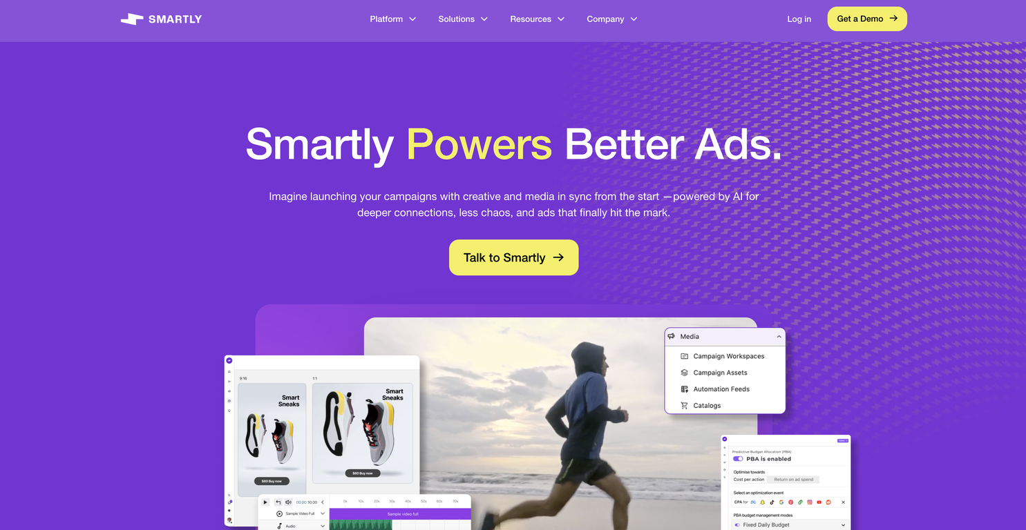 Smartly.io website