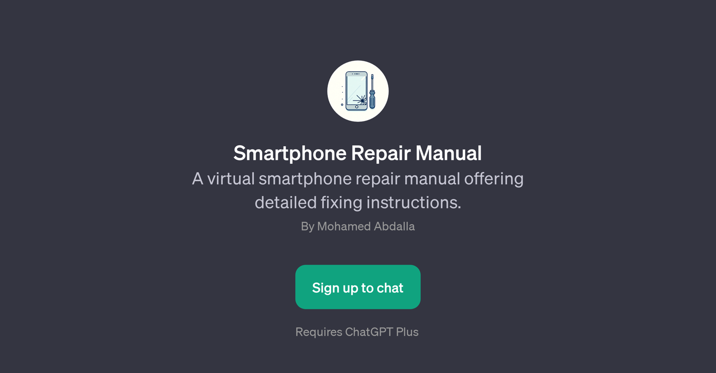 Smartphone Repair Manual website