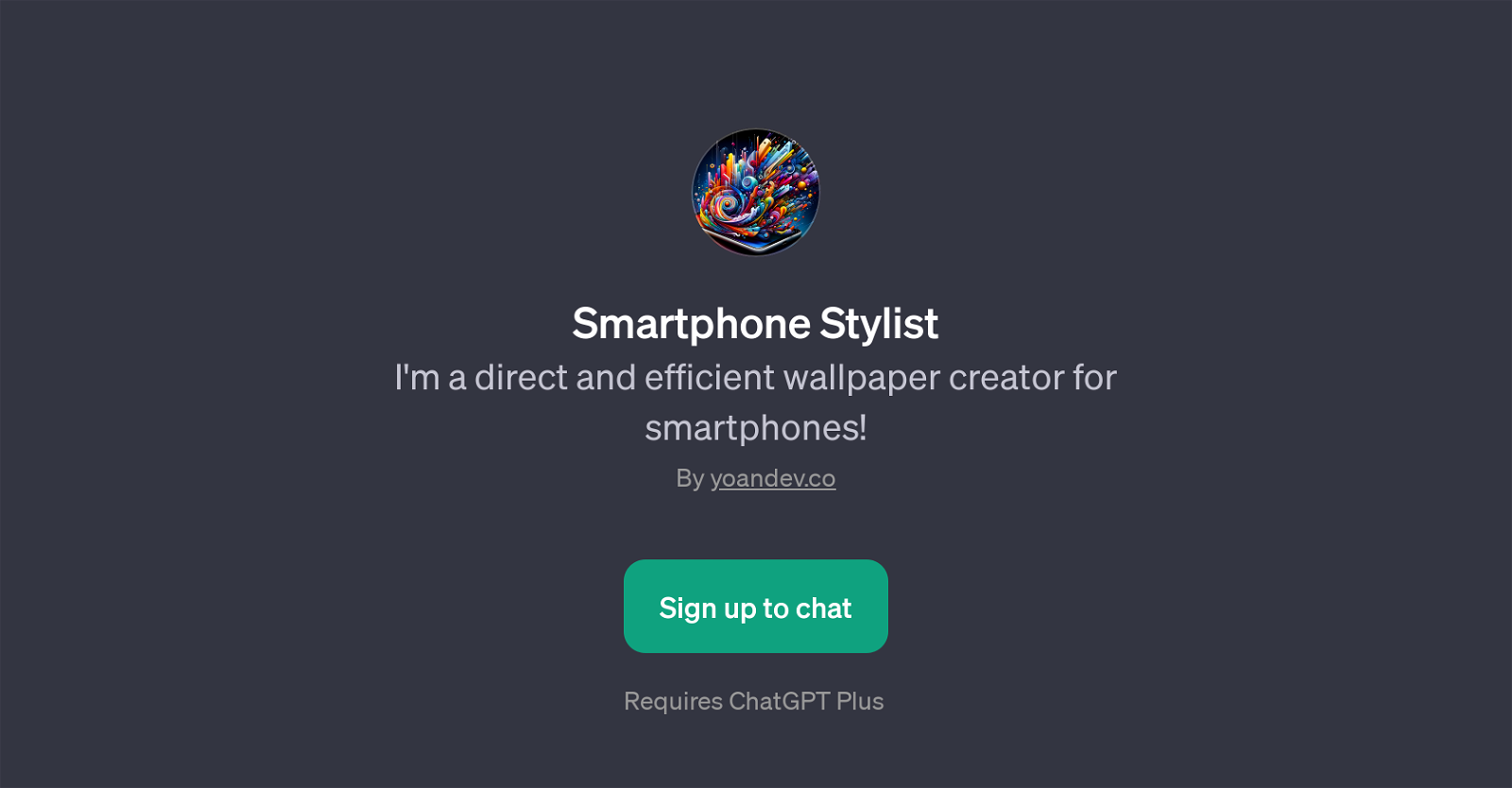 Smartphone Stylist website