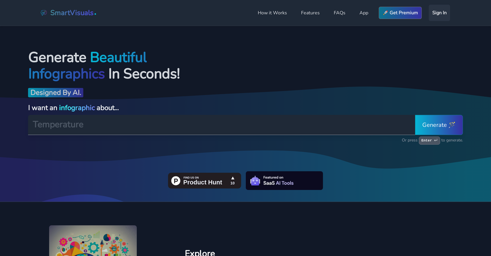SmartVisuals website