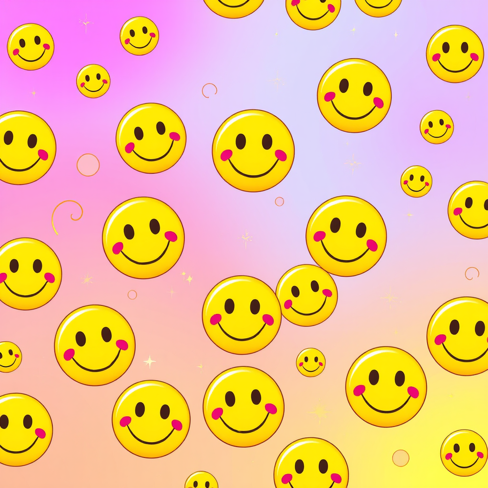 Smiley Face Wallpaper Generator website
