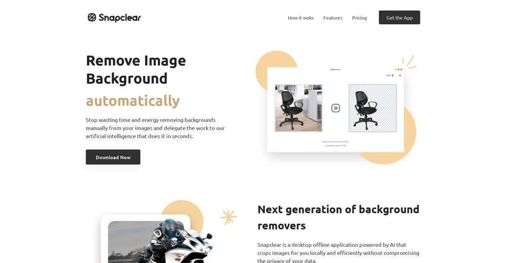 Snapclear website