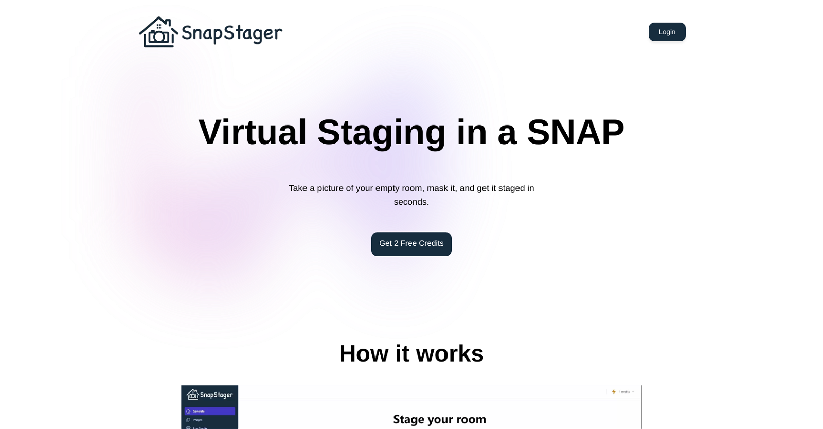Snapstager website