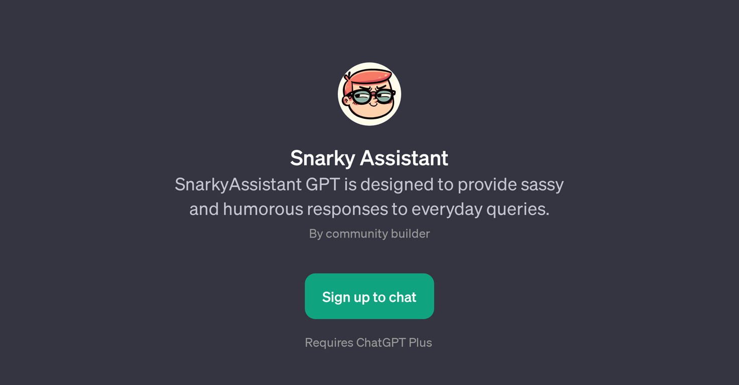 Snarky Assistant website