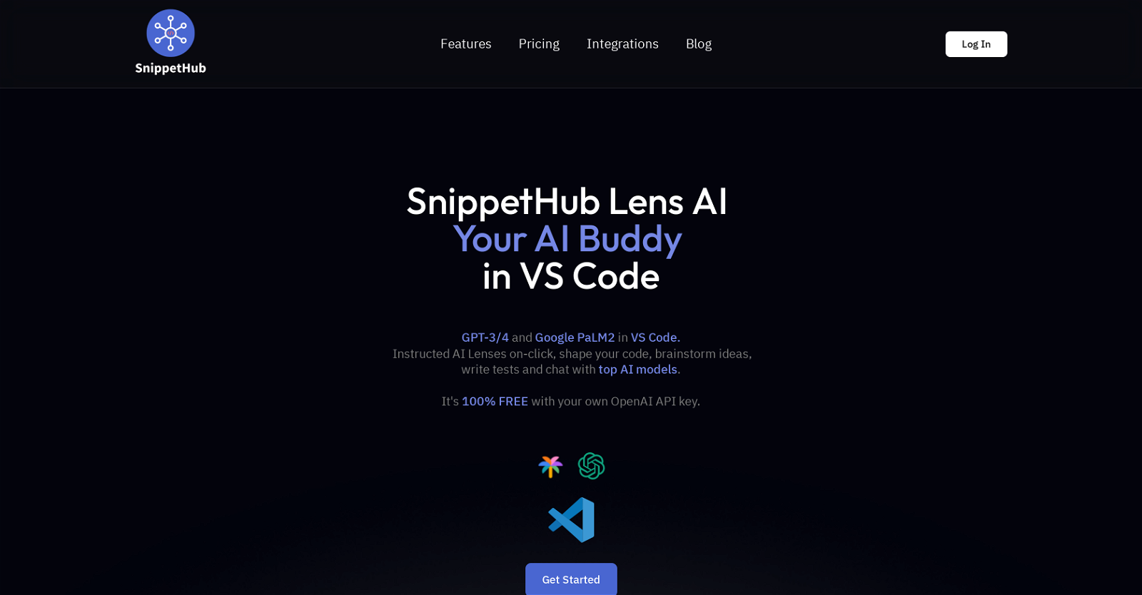 SnippetHub website