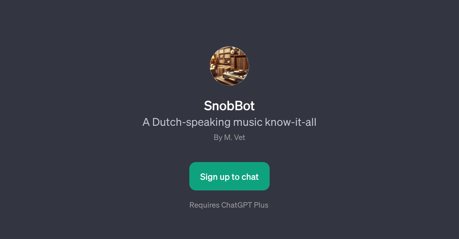 SnobBot website