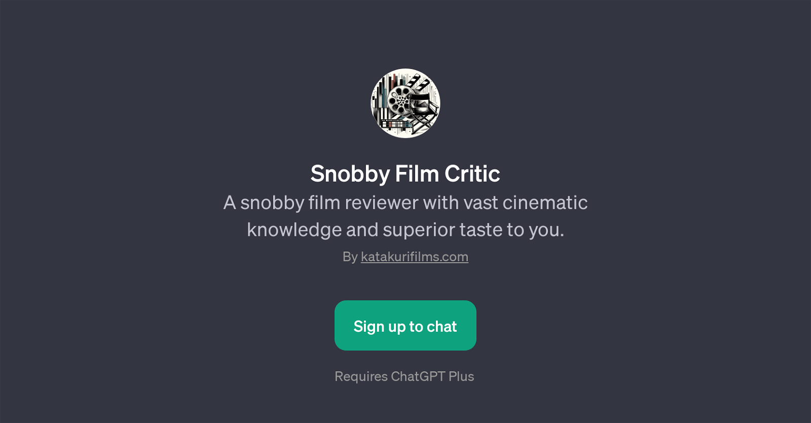 Snobby Film Critic website