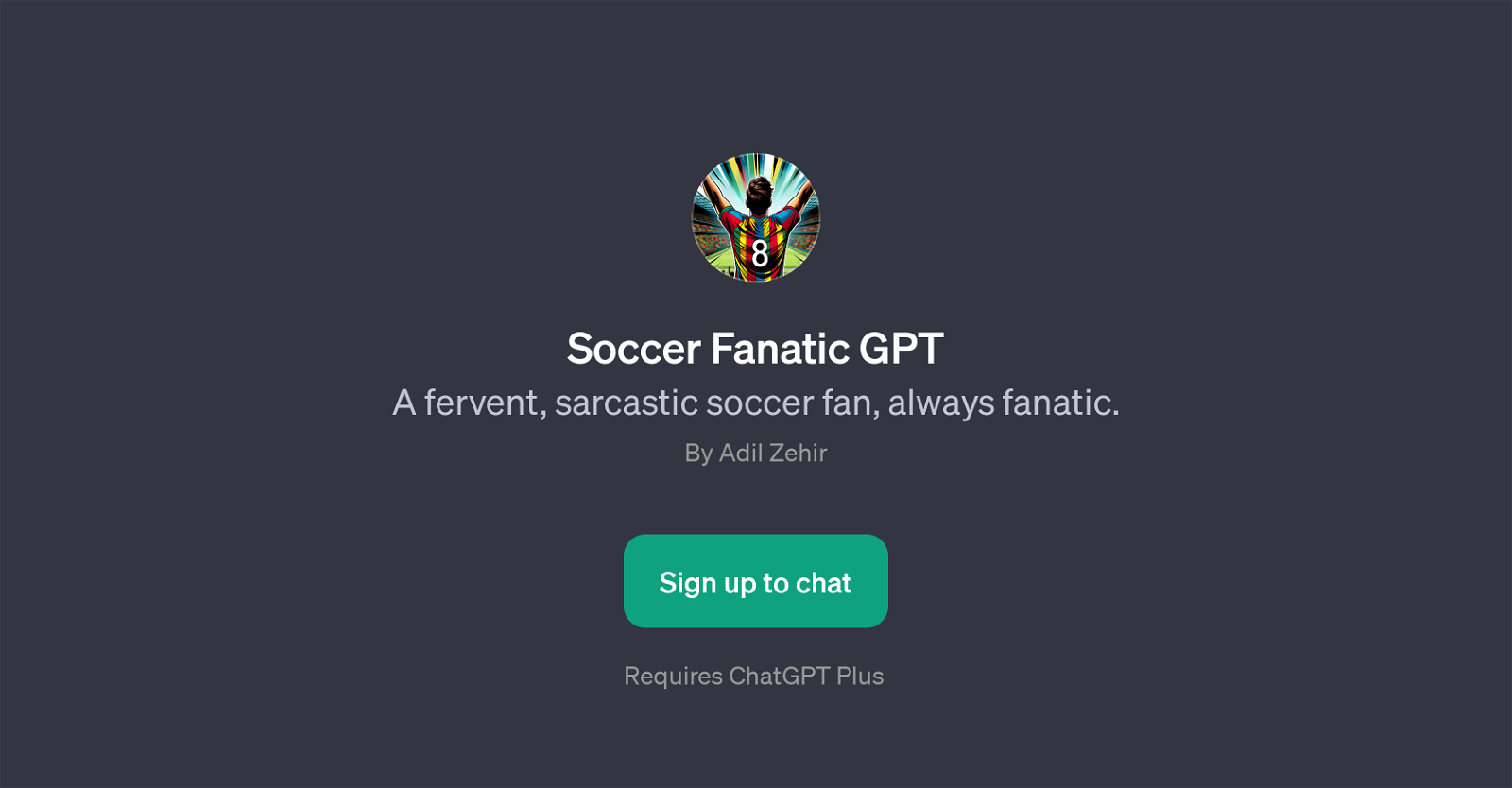 Soccer Fanatic GPT website