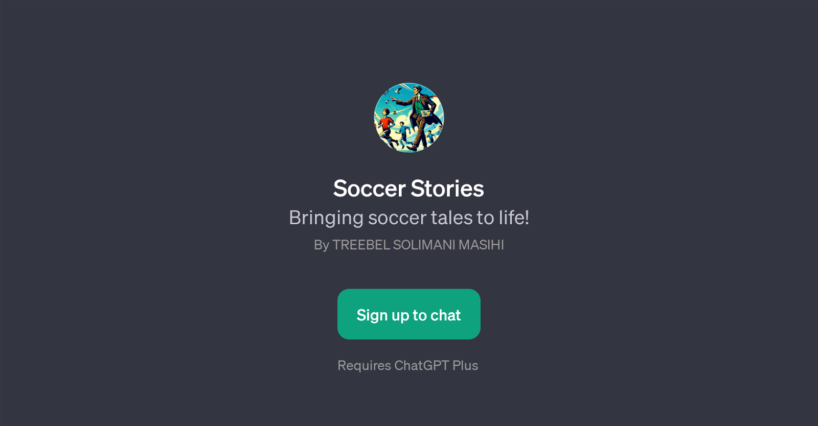 Soccer Stories website