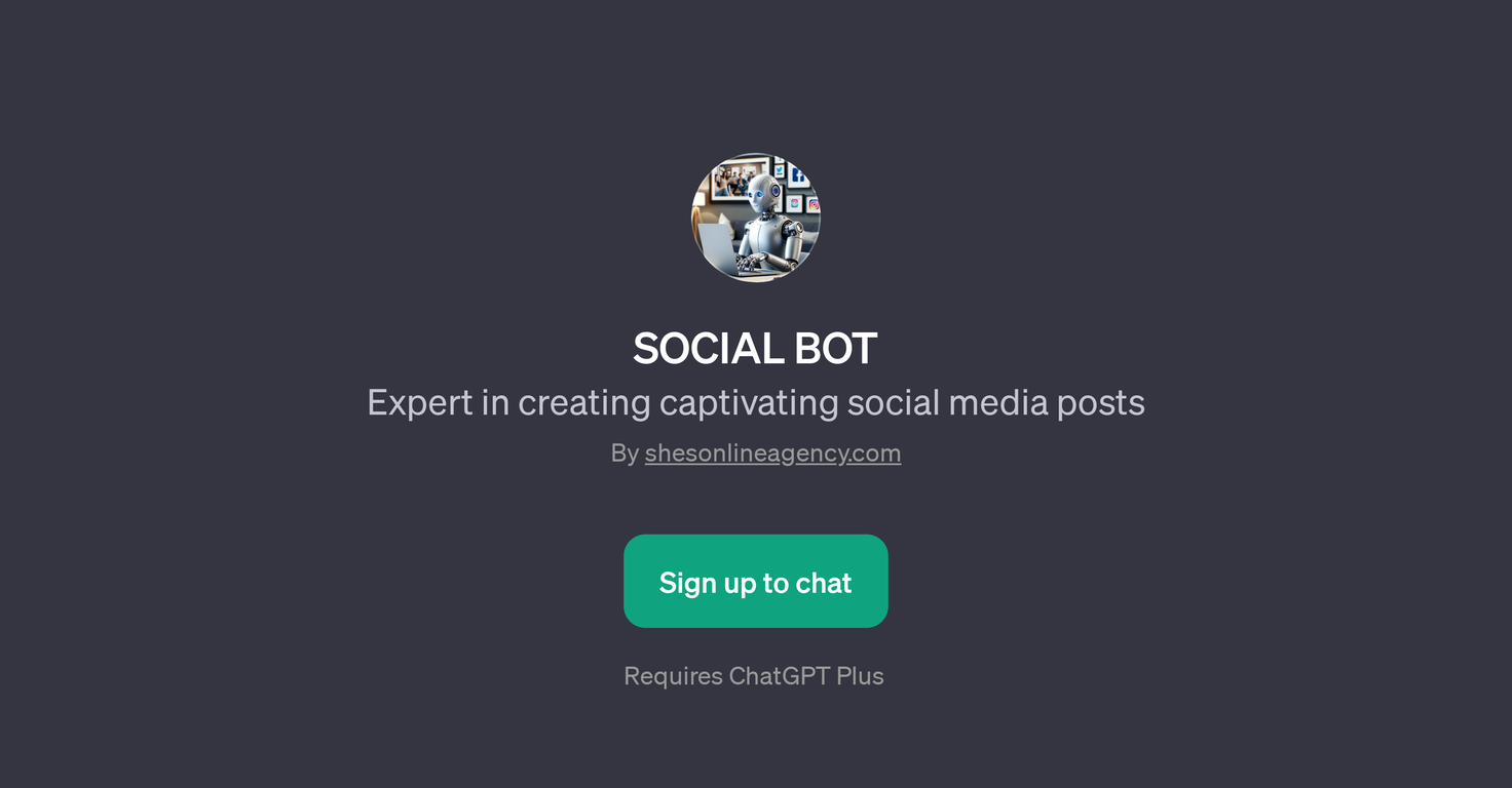 SOCIAL BOT website