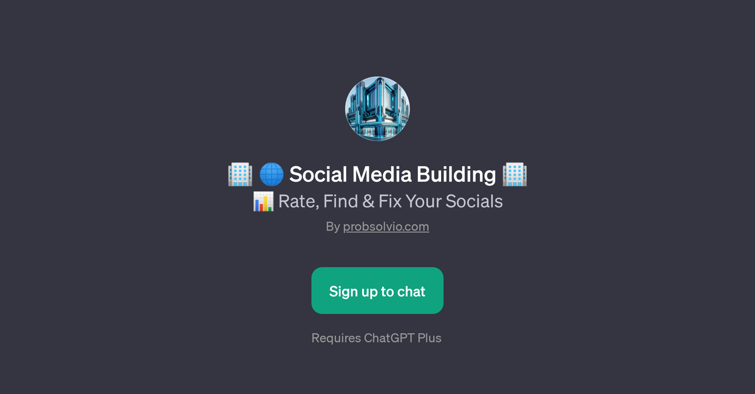 Social Media Building website