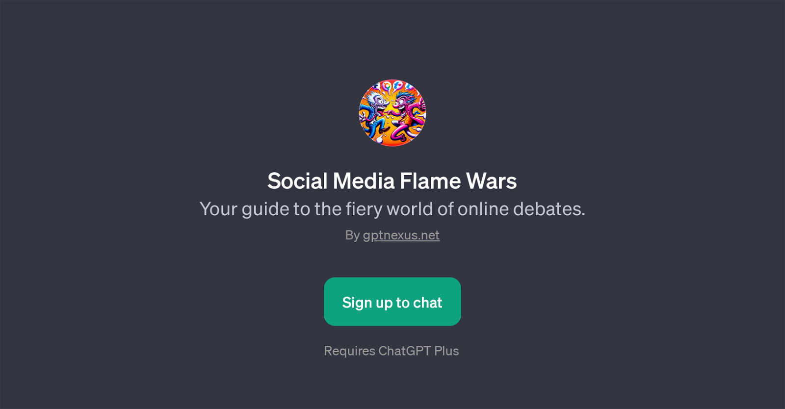 Social Media Flame Wars website