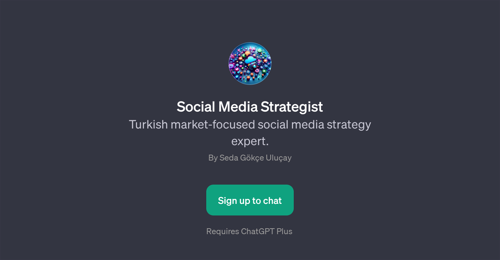 Social Media Strategist GPT website